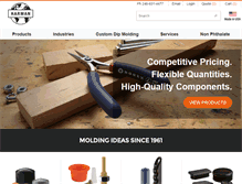 Tablet Screenshot of harmancorp.com